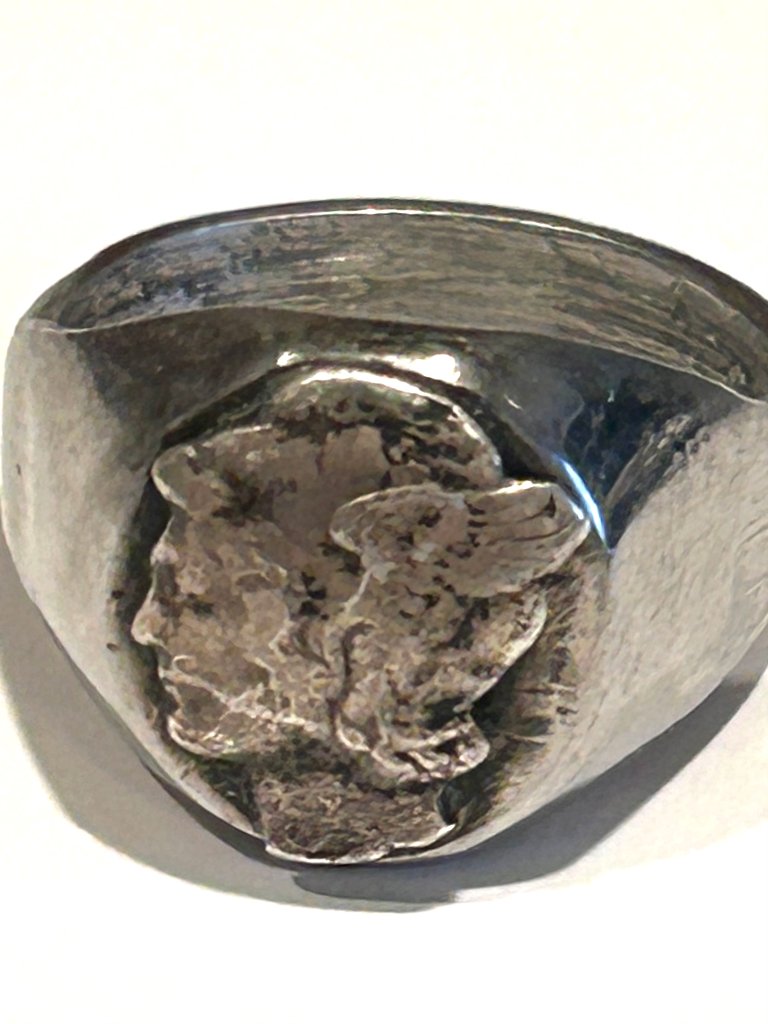 Vintage Mercury Dime Ring Size 85 Vintage Mercury Dime Ring Size 85